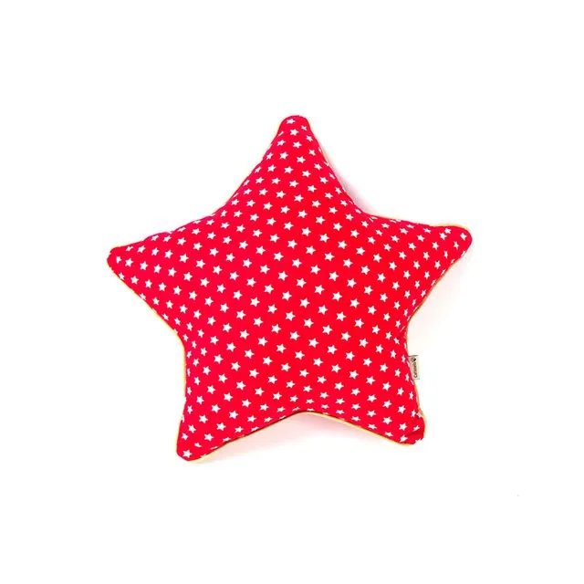 star RED cushion