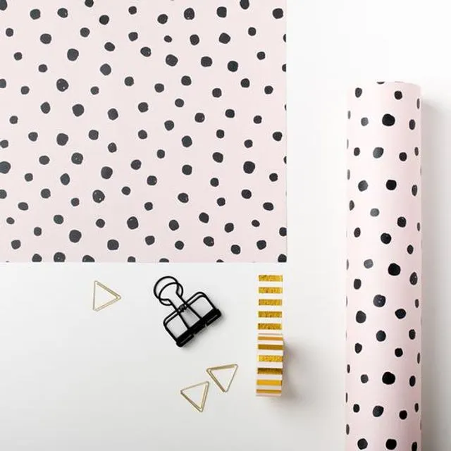 Polka Dots Gift Wrap (Pack of 25)