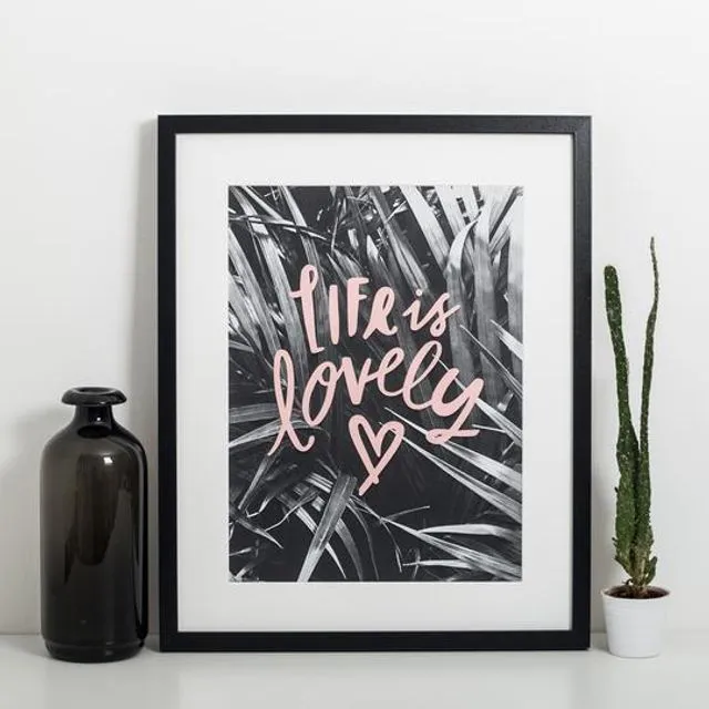 Life Is Lovely A3 Print (Pack of 3)