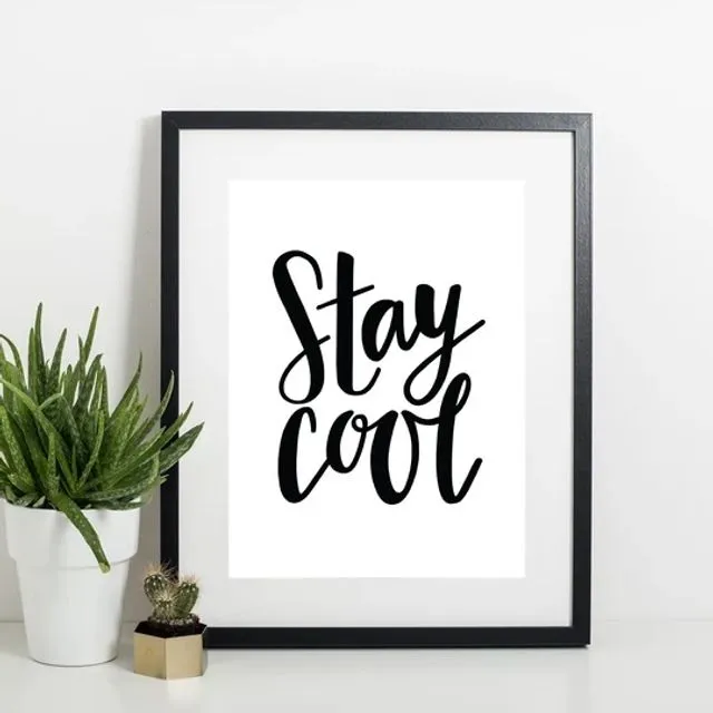 Stay Cool A3 Print (Pack of 3)