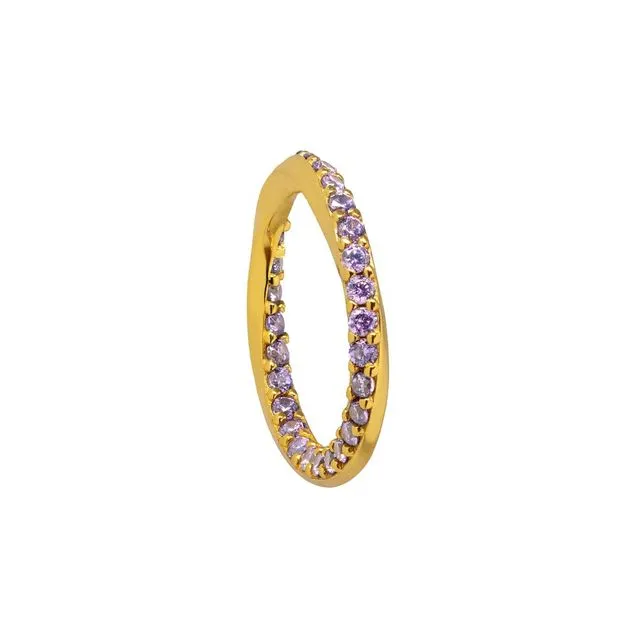 Sage Lilac Ring Gold