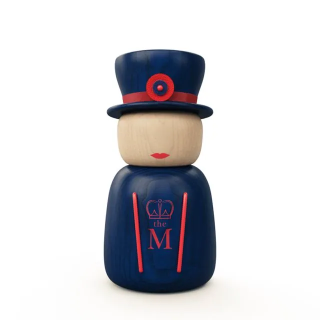 The Blue Beefeater Wooden Toy