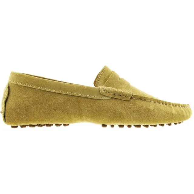 The Driver - Beige Brown Loafers
