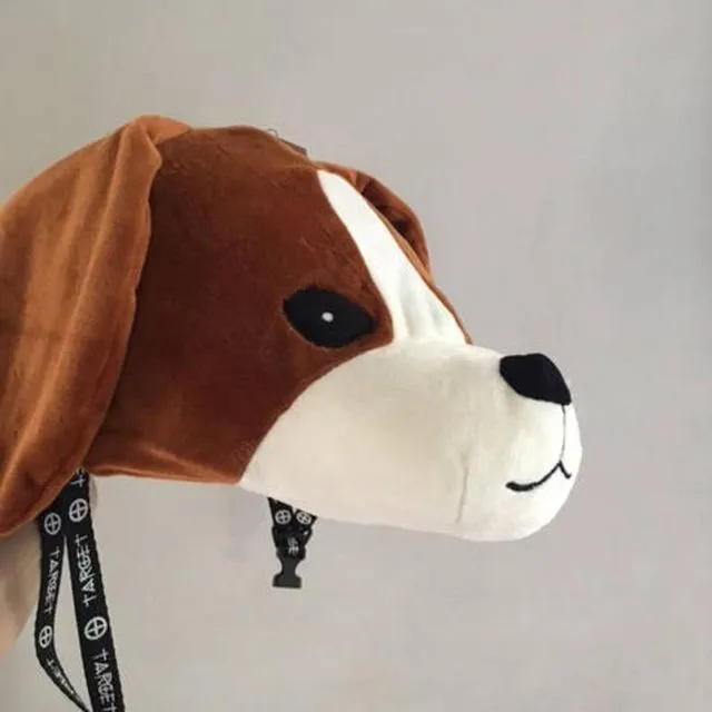 Beagle or dalmation helmet cover