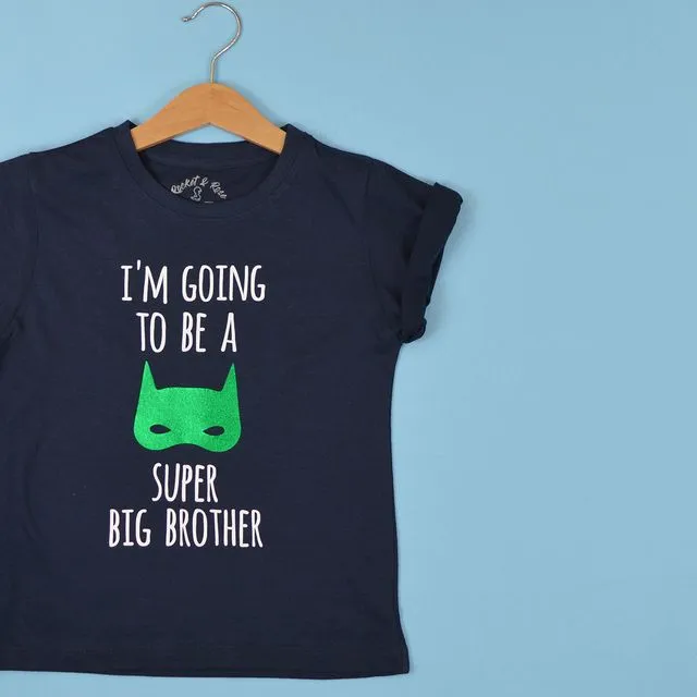 'SUPER BIG BROTHER' CUTE KIDS T-SHIRT