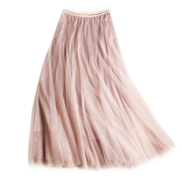 Tulle Layer Skirt in Soft Pink Size Medium