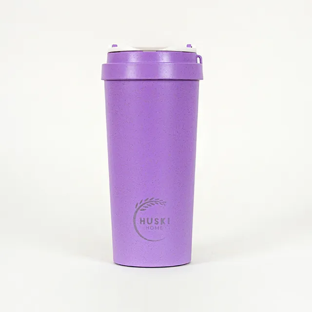 Sustainable Rice Husk Travel Cup Violet 500ml