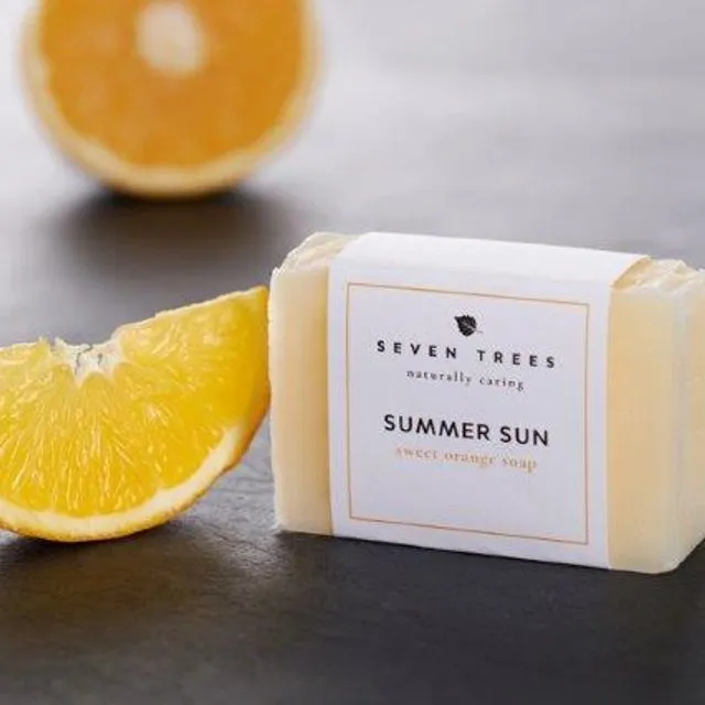 SUMMER SUN - Sweet Orange Soap: 90g
