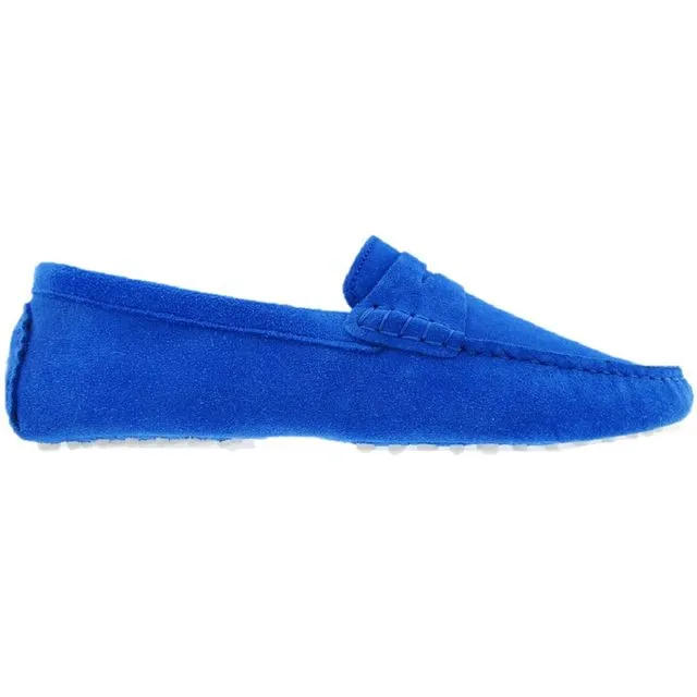 The Driver - Sapphire Blue Loafers