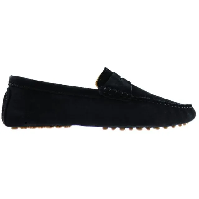 The Driver - Ebony Black Loafers