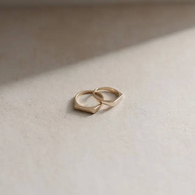 Recycled 9ct Gold Signet Ring