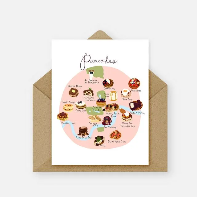 Pancakes Card (Pack of 6)