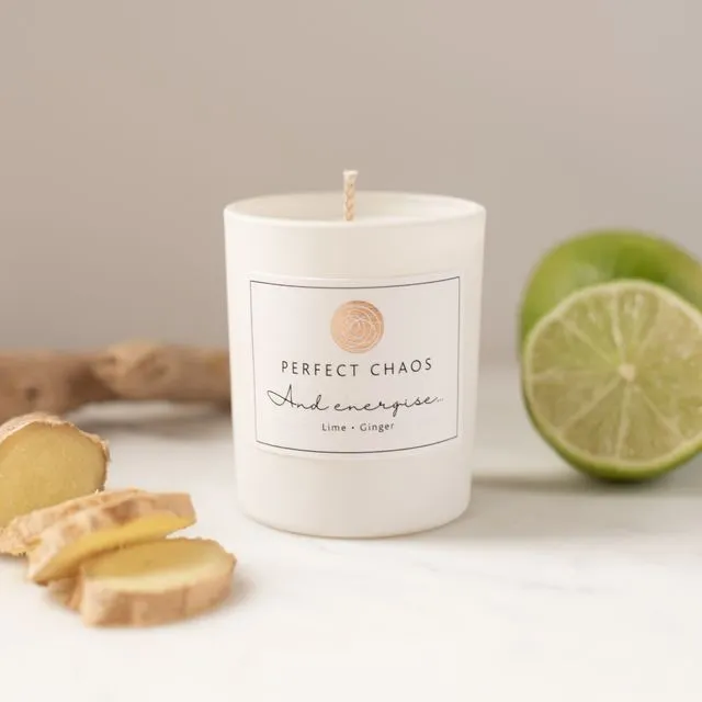 Travel Candle - Lime and Ginger: 85 g