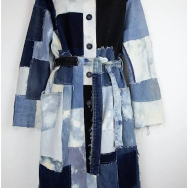 Patchwork Trench Coat - SS21-A-PT-M