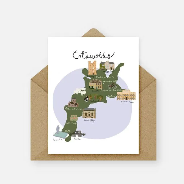 Cotswolds Card (Pack of 6)