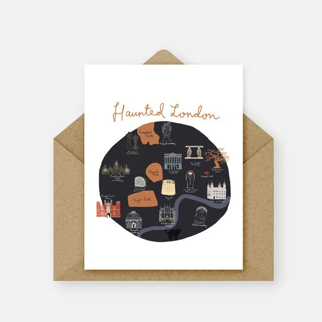 Haunted London Card (Pack of 6)