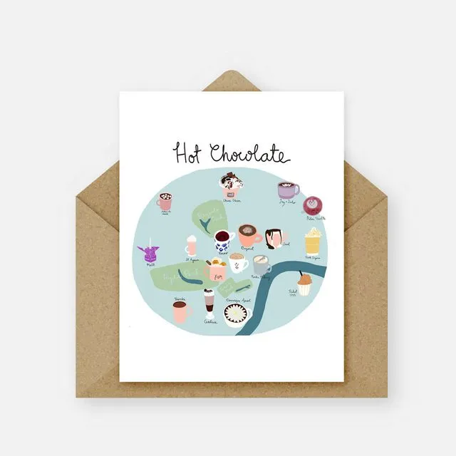 Hot Chocolate Greeting Card (Pack of 6)