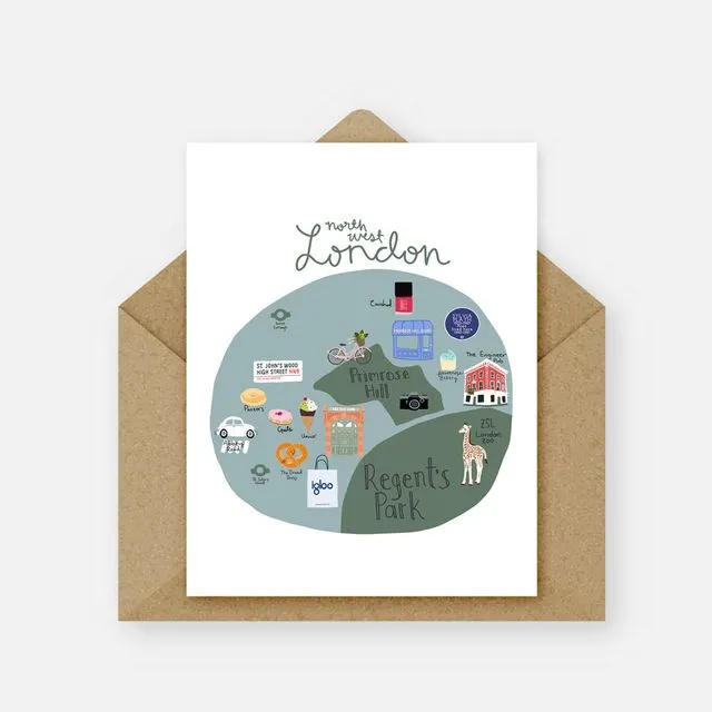 North West London Card (Pack of 6)