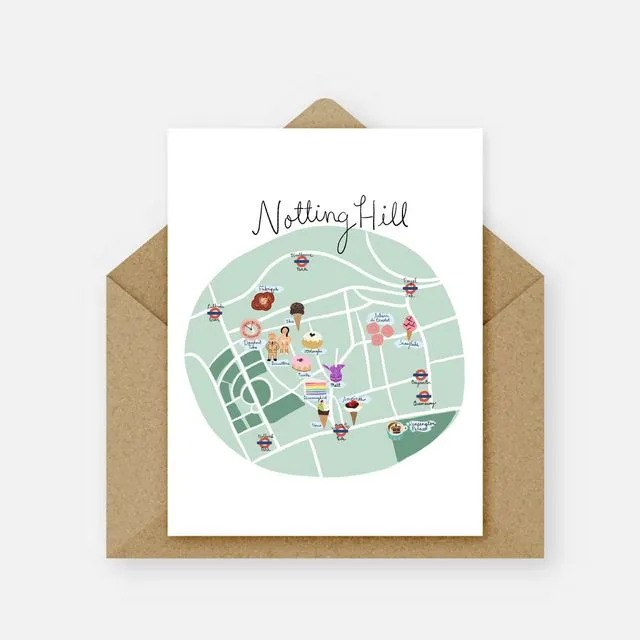 Notting Hill Dessert Card (Pack of 6)