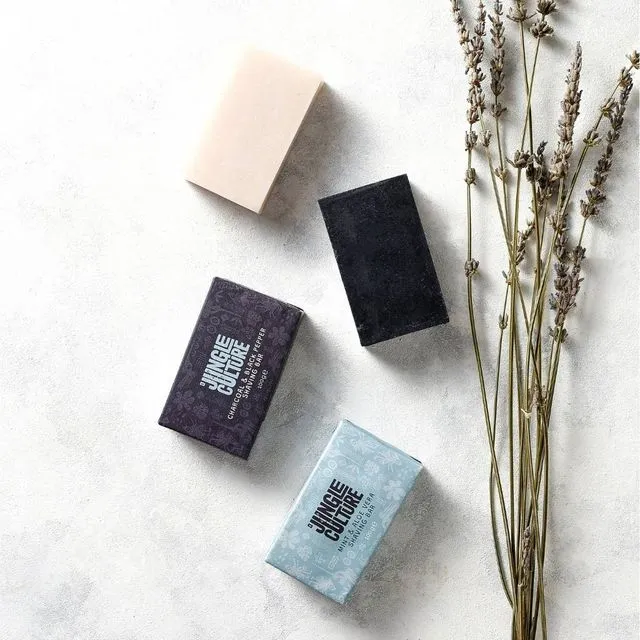 Shaving Soap Bar - Plastic Free Luxurious Handmade Soap (Aloe Vera & Soothing Mint)