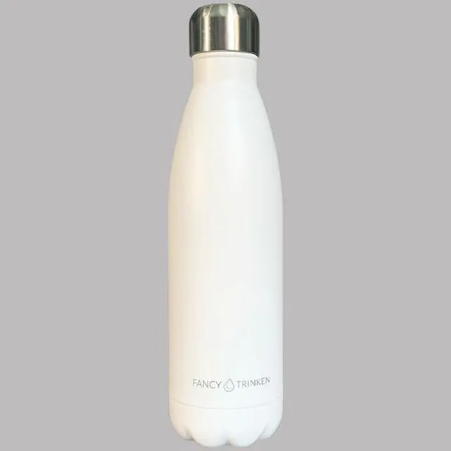 Stainless Steel Vacuum Flask (White) - 500ml