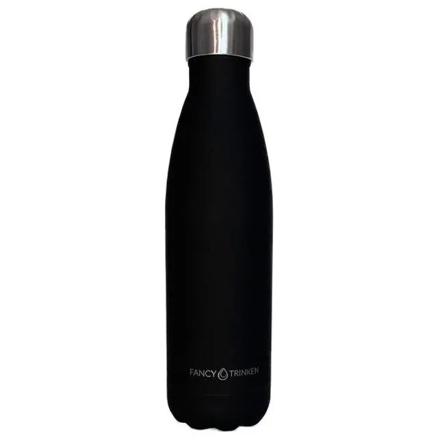 Stainless Steel Vacuum Flask (Black) - 500ml