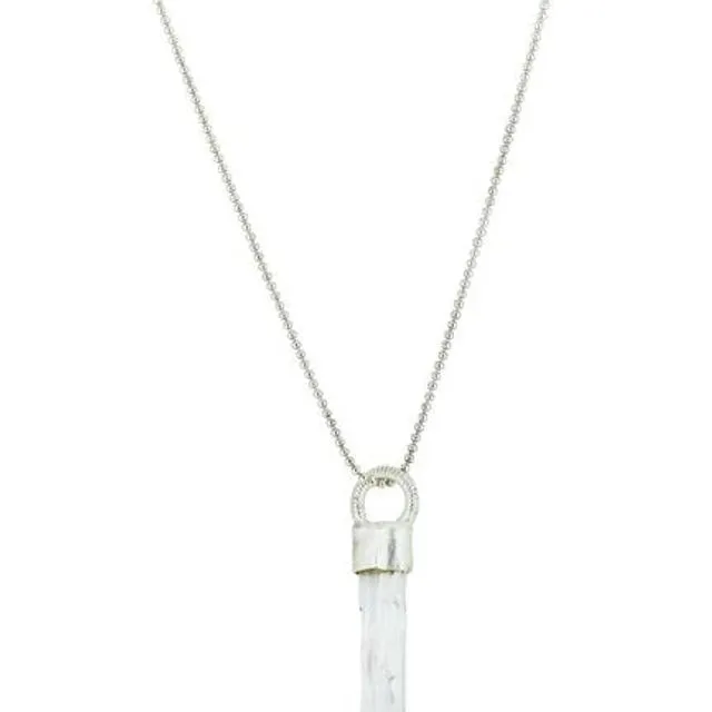 The Baby Mar Necklace with Rock Crystal