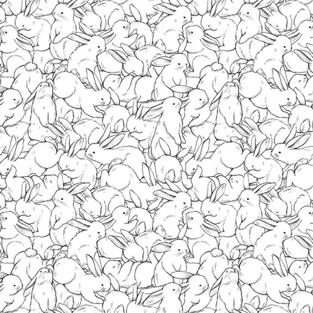 Baby wallpaper, rabbits