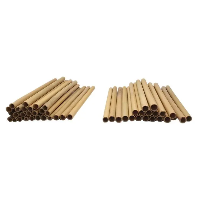 Vie Gourmet Bamboo Straws, 22cm, Singles