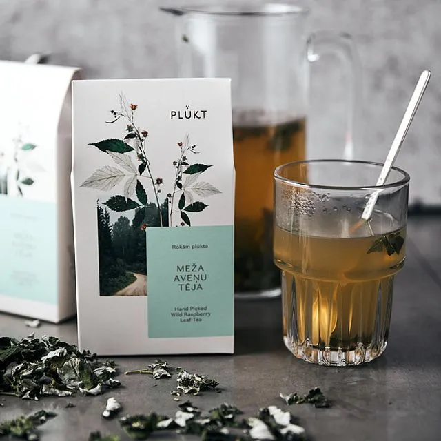 Wild Raspberry Leaf Tea - loose leaves, healthy tea,aromatic