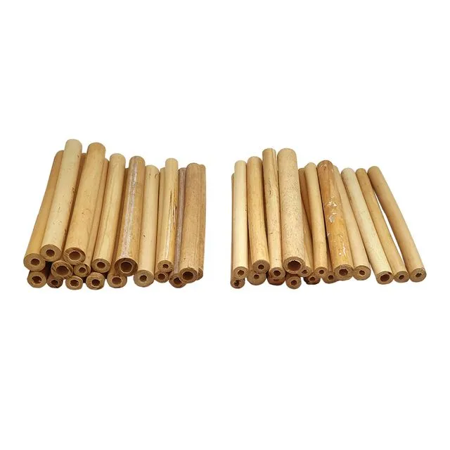 Vie Naturals Bamboo Tubes for Bees, 15cm, 50 pcs