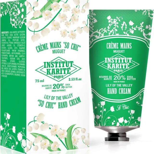 Shea Hand Cream So Chic 75 mL Lily of the Valley