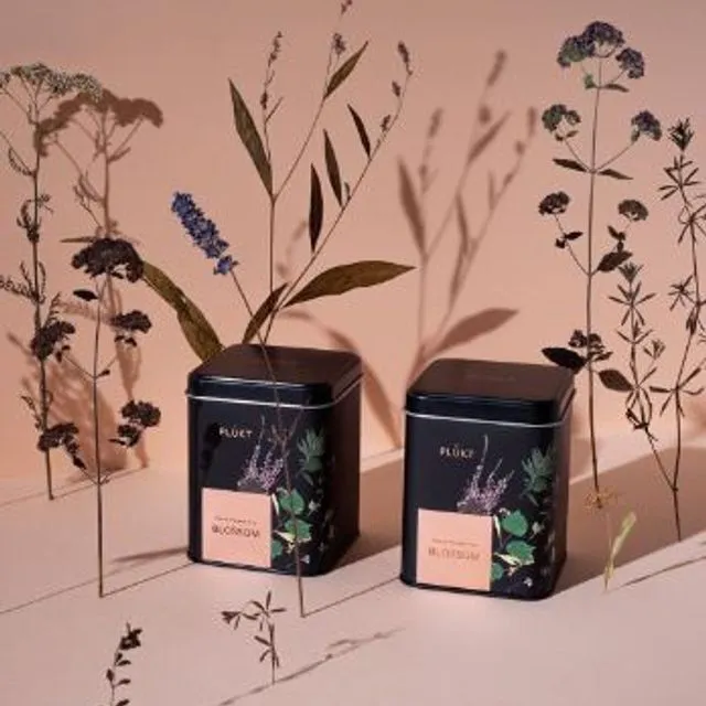 Tea blend BLOSSOM - organic, caffeine-free, sweet energy-boosting tea, zerowaste product, biodegradable