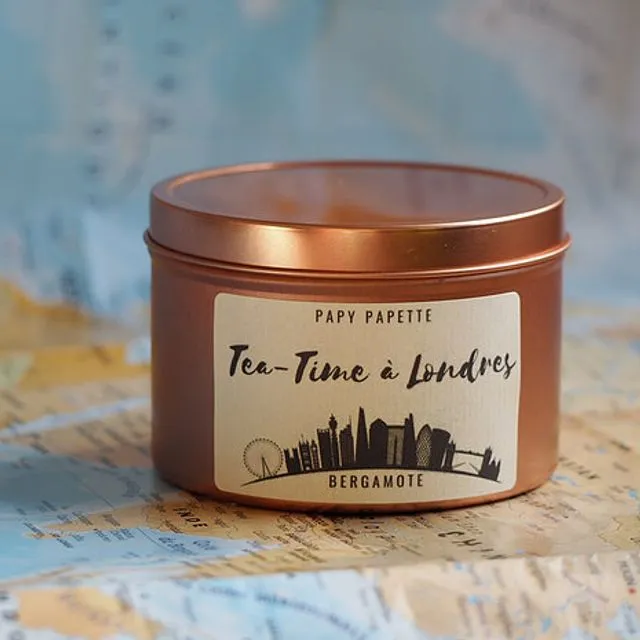 The Travelers - Tea-Time in London candle