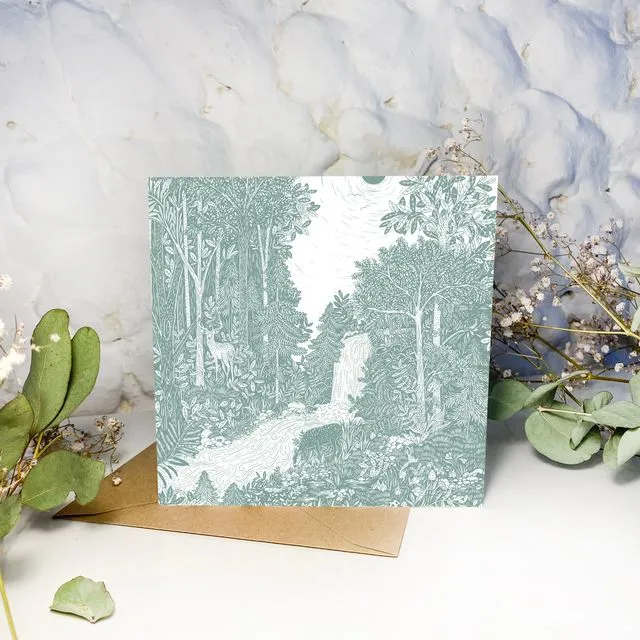 Forest Bathe Greeting Card