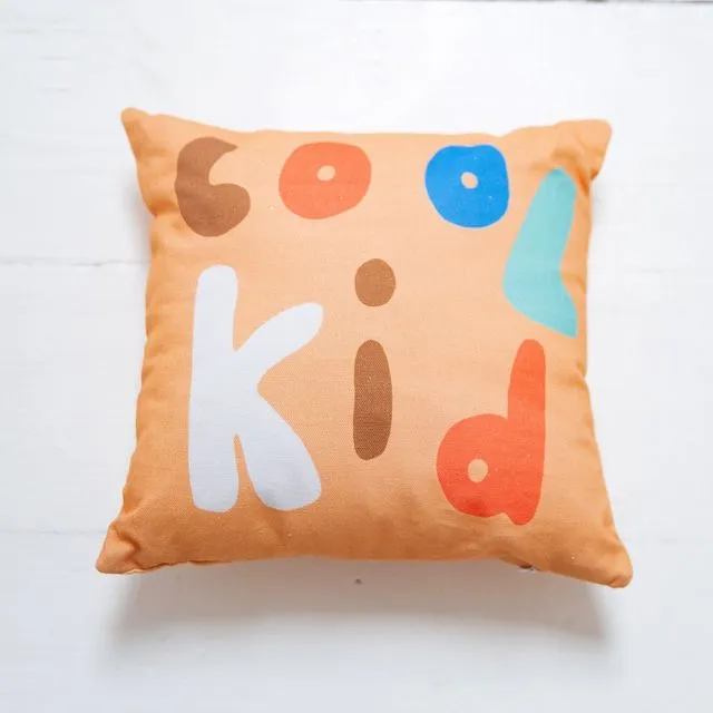 Cool Kid Organic Cotton Cushion 12x12