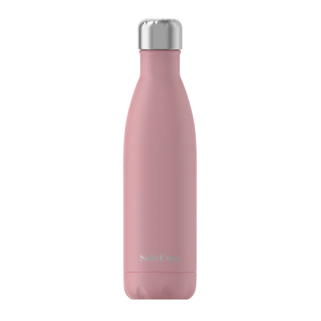Pink Reusable Thermos Bottle