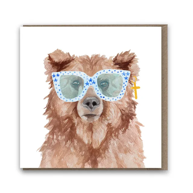 Elton Bear card