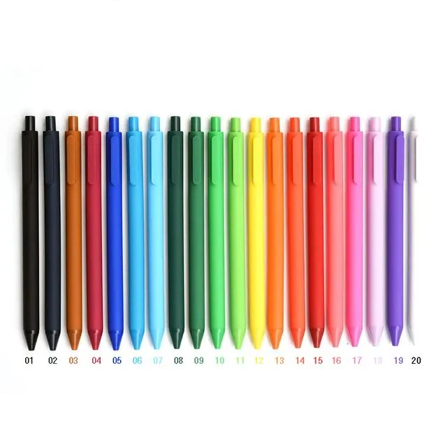Gel Ink Pens, extra fine (0.5 mm) - 17