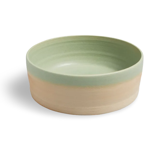 Ceramic food bowl Bo - Emerald