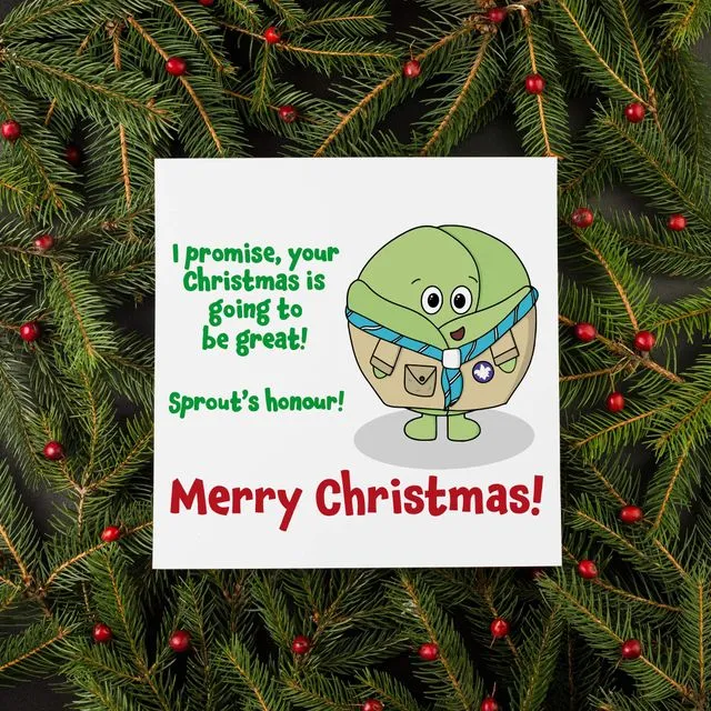 Sprout's Honour Christmas Card