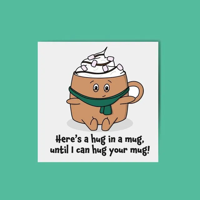 Hug In A Mug Card