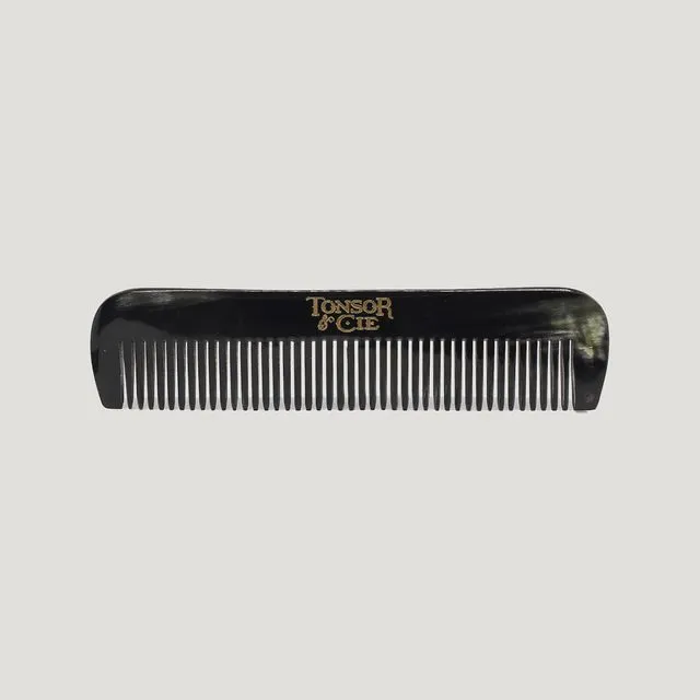 Hair comb genuine horn