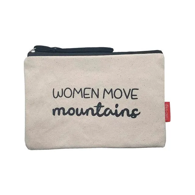 Cosmetic Bag "Women move mountains"