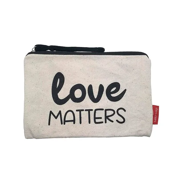 Cosmetic Bag "Love matters"
