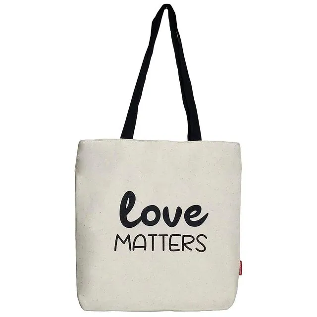 Tote bag "Love matters"