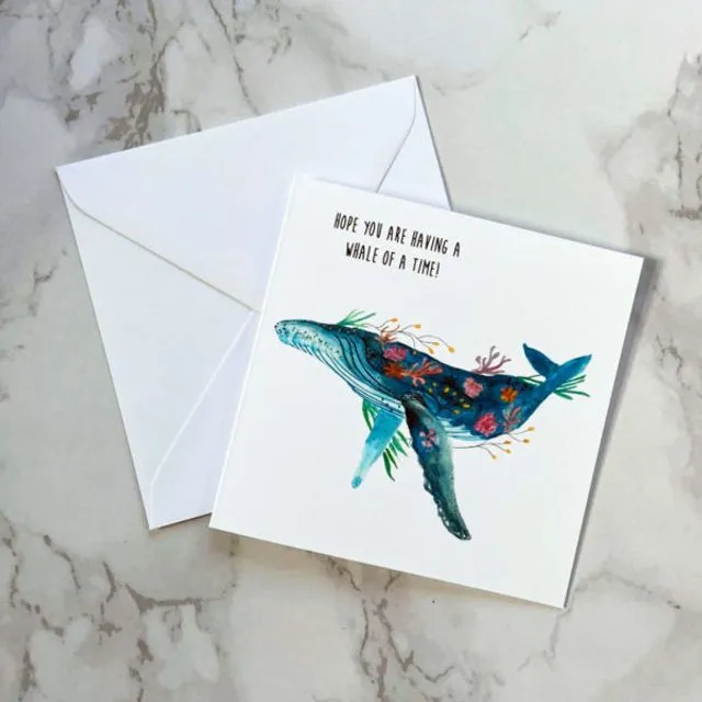 Whale Card
