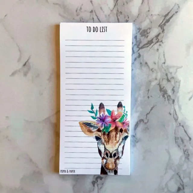 To Do List – Giraffe