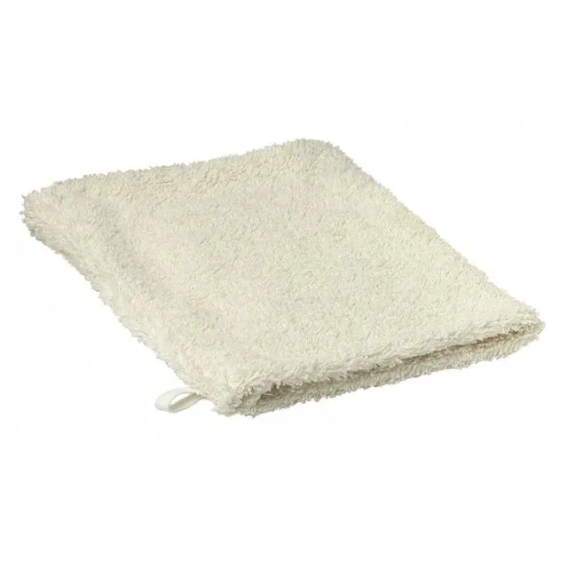 Washcloth 15x21 Organic Cotton Ecru