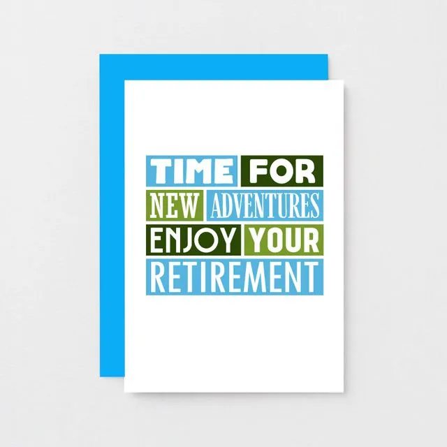 New Adventures Retirement Card | SE0101A6